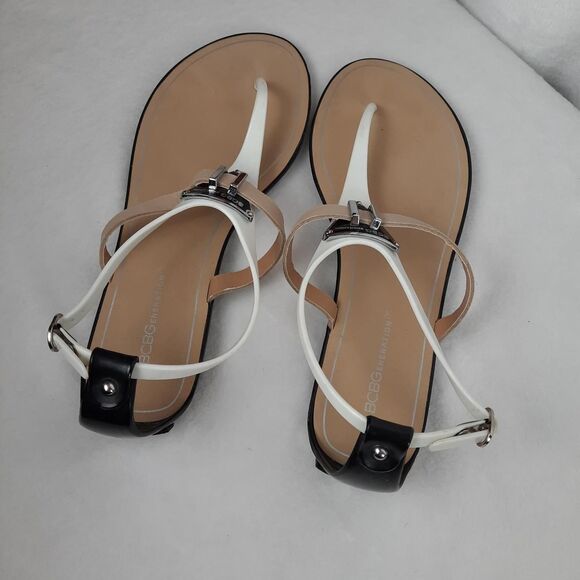 Bcbgeneration Women's White and Cream Sandals - Picture 4 of 8